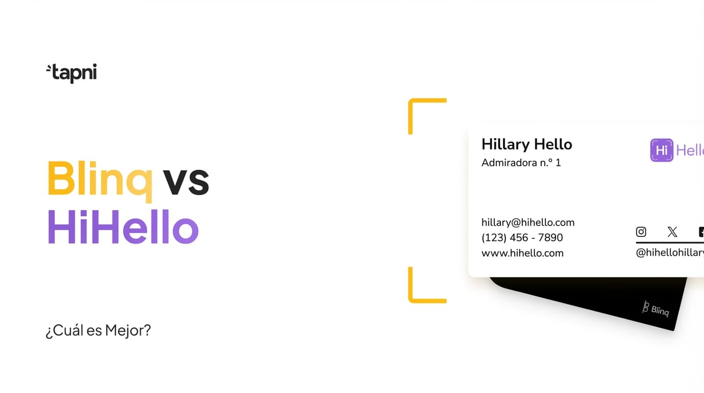 Blinq vs. HiHello - ¿Cuál Elegir en 2026?