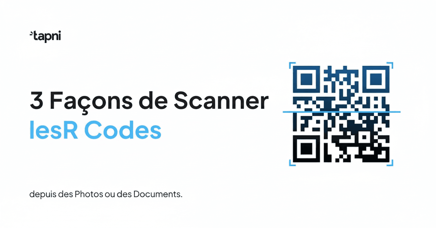 3 façons de scanner des codes QR à partir de photos ou de documents