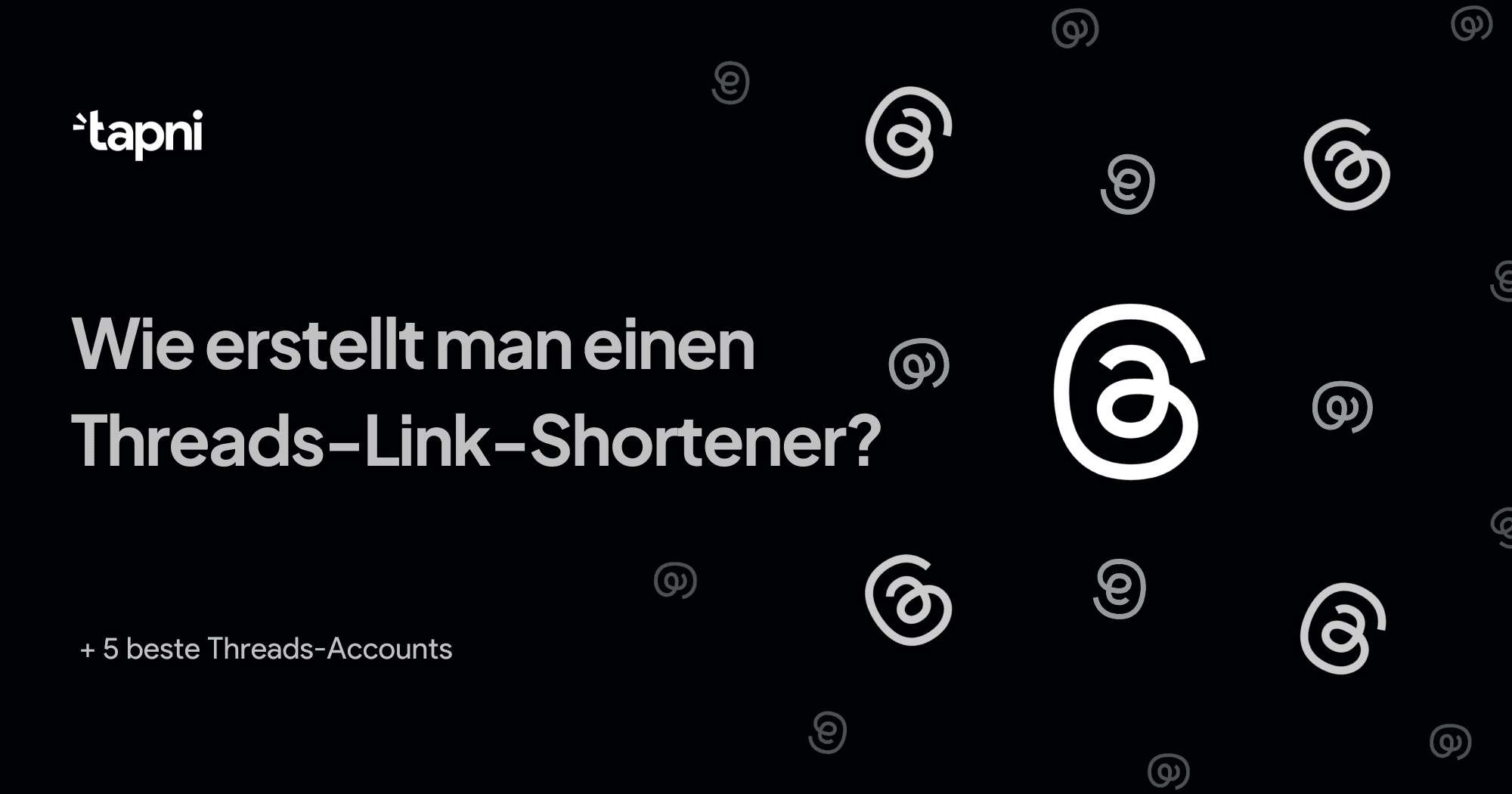 Wie erstellt man einen Threads-Link-Shortener?